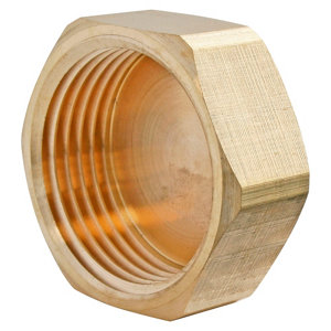 Lot de 2 bouchons laiton Femelle 12/17 (3/8")