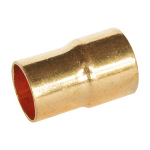 Lot de 2 manchons à souder réduit pour tube cuivre Mâle Ø16 Femelle Ø14