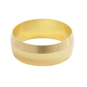 Lot de 4 olives en laiton tc - diamètre 16 mm