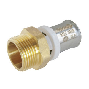 RACC DROIT A SERTIR MALE 16-3/4