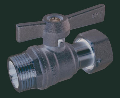 Robinet compteur mâle 34 écrou libre 34 Somatherm for you - vue 1