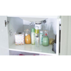 Siphon de lavabo malin gain de place anti-odeur - Ø 32 mm