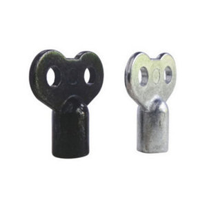 2 Clés de purgeur d'air et de robinet de vidange de radiateur - Carré de 4 ou 5 mm