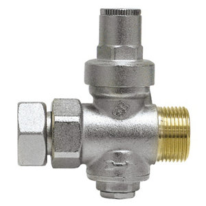 Réducteur de pression en laiton mâle femelle spécial chauffe-eau 20x27 mm