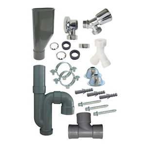 Kit installation machine à laver, lave-linge ou lave-vaisselle