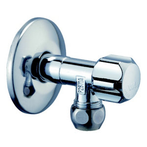 Robinet arrêt court sous lavabo ou sous évier - Mâle Ø 10 mm 12 x 17 mm