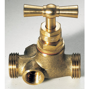 Robinet d'arrêt pour purge 15x21 mm