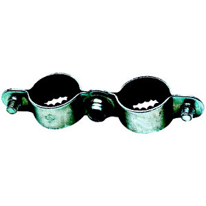 10 colliers isophoniques doubles en cuivre - Ø 14 mm