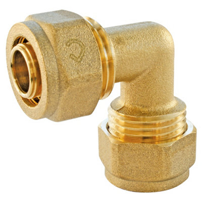 Coude égal à compression pour tube PER SOMATHERM FOR YOU Ø 12 - vue 2