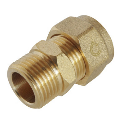 Raccord PER SOMATHERM Mâle à compression Ø 12 filetage 38 - vue 2