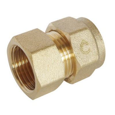 Raccord droit femelle PER à compression Ø12 Femelle 1217 38" - vue 2