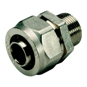Raccord à compression droit mâle Ø 26 mm 20x27 mm