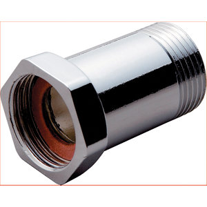 Allonge chromée - Ø 50 mm, M/F 20x27 mm