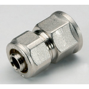 Raccord à compression droit femelle 20x2 filetage 15/21 mm