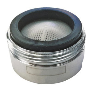 Aérateur à robinet chromé mâle 24/100