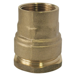 Raccord en laiton droit femelle Ø 32 mm 20x27 mm