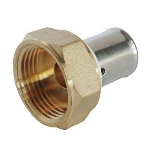 Raccord PER droit femelle à sertir Ø 16 mm 20x27 mm