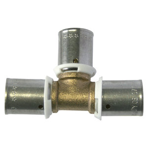 Té égal à sertir PER - Ø 16 mm