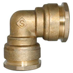 Coude égal en laiton Ø 20 mm