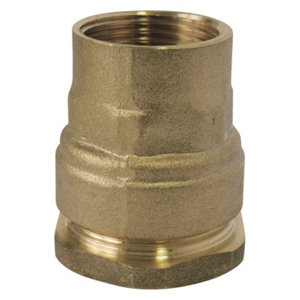 Raccord en laiton droit femelle Ø 20 mm 15x21 mm