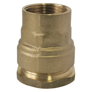 Raccord en laiton droit femelle Ø 25 mm 20x27 mm
