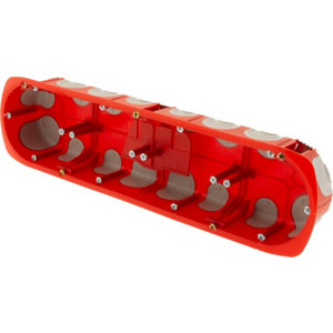 Boite d'encastrement multimatériaux no air Ø.67 x P.40 mm