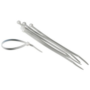 Lot de 20 colliers câblage - 2,5 x 98 mm