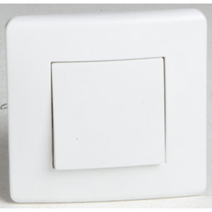 Interrupteur "Antaria II" blanc bornes automatiques