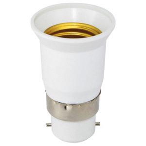 Adaptateur douille mâle E27 / femelle B22