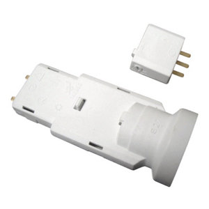 Lot de 4 fiches + douilles DCL E27