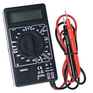 Multimètre digital à brancher sur prise 500 V