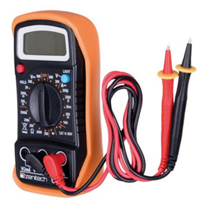 Lot multimètre digital + testeur de prise - 600 V