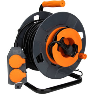 Enrouleur Atelier 4 prises 16A 3G1,5 mm² - 30 m