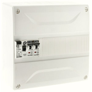 Tableau prééquipé 1rangée 13 modules extension/rénovation