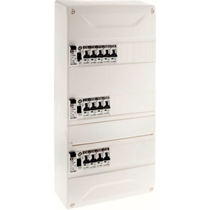 Tableau prééquipé  3 rangées 39 modules T4