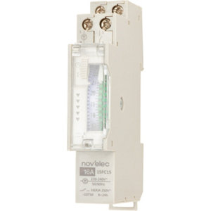 Horloge analogique journalière 24h