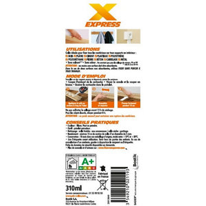 Colle pour fixer sans percer express 310 ml