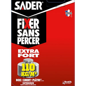 Tube de colle acrylique "Sader fixer sans percer" - 55 ml