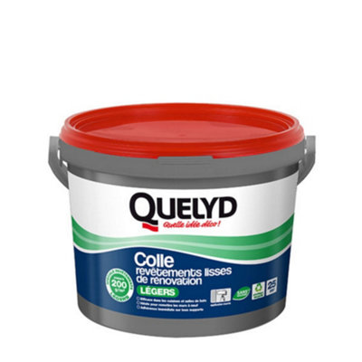 Colle pour revêtements lisses de rénovations légers jusqu'à /m² Quelyd pâte 5kg - vue 1