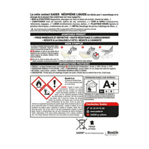 Colle contact néoprène liquide - 250 ml