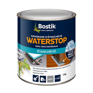 Membrane d'étanchéité "Bostik" waterstop - Gris - 1kg