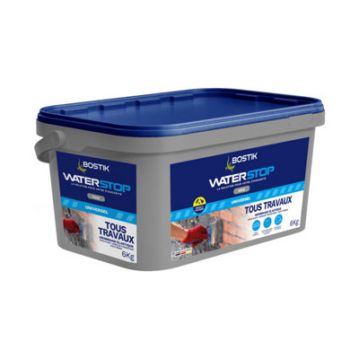 Membrane d’étanchéité BOSTIK Waterstop Réparation fuites Seau 6 kg - vue 2