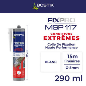 Mastic de fixation MSP117 extremes 290 ML