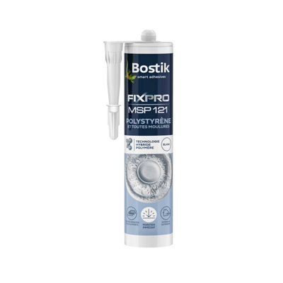BOSTIK Mastic fixpro msp121 polystyrène et moulures cartouche 290ml - vue 3