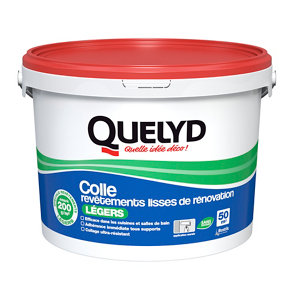 Colle pour revêtements lisses de rénovation légers - 10kg