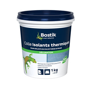 Colle isolant thermique pour panneaux en mousse de polystyrène extrudé