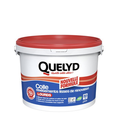 Colle pour revêtements lisses de rénovations lourds jusqu'à /m² Quelyd pâte 10kg - vue 1
