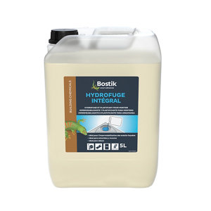 Hydrofuge et plastifiant intégral pour mortier - bidon de 5 L