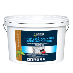 Crème d'étanchéité pour maçonnerie - 5 L