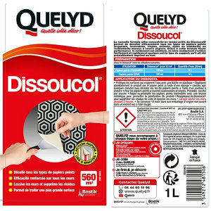 Décolleur tous types de papiers peints 1 L